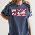Senior Class Of 2026 Graduation Back To School Senior 26 Women's Comfort Colors T-Shirt Denim