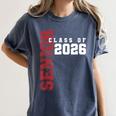 Senior Class Of 2026 Graduation Grad 26 Women's Comfort Colors T-Shirt Denim