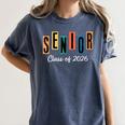 Senior Class Of 2026 Women Men Graduation Class Of 2026 Women's Comfort Colors T-Shirt Denim