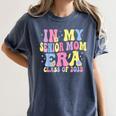 In My Senior Era Mom Class Of 2025 Senior 2025 Graduation Women's Comfort Colors T-Shirt Denim