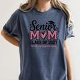Senior Mom 2027 Class Of 2027 Graduation Proud Senior Mother Women's Comfort Colors T-Shirt Denim