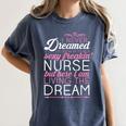 Sexy Freakin' Nurse Nursing T Shirt For RN Graduation Women's Comfort Colors T-Shirt Denim