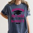 She Believed She Could So She Mastered It Graduation Women's Comfort Colors T-Shirt Denim