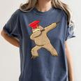 Sloth Dabbing Shirt Graduation Day Shirt See Ya Women's Comfort Colors T-Shirt Denim