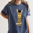 SmileteesGrad Llama Graduation T-Shirt Women's Comfort Colors T-Shirt Denim