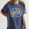 So Long 8th Grade 9th Grade Here I Come Graduation Cute Women's Comfort Colors T-Shirt Denim