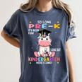 So Long Pre k Graduation 2025 Look Out Kindergarten Girls Premium Tri-Blend Women's Comfort Colors T-Shirt Denim