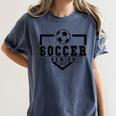 Soccer Senior Night Soccer Senior 2025 Graduation 30 Women's Comfort Colors T-Shirt Denim