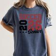 Soccer Senior Night Soccer Senior 2026 Graduation 71 Women's Comfort Colors T-Shirt Denim
