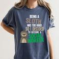 Social Work Student Masters Degree Graduation Women's Comfort Colors T-Shirt Denim