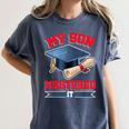 My Son Mastered It Shirt Masters Tee Graduate Graduation Women's Comfort Colors T-Shirt Denim