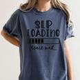 Speech Pathologist Loading 2021 Graduation Speech Therapist Women's Comfort Colors T-Shirt Denim