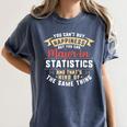Statistics Major Student Shirt Graduation College Women's Comfort Colors T-Shirt Denim