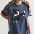Student Graduation 2022 Panda Football Boys Girls Teenager Women's Comfort Colors T-Shirt Denim