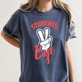 Students Bye Shirt Last Day Of School Graduation 2019 Women's Comfort Colors T-Shirt Denim
