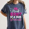 Super Proud Aunt Of 2025 Graduate Senior Graduation Family Women's Comfort Colors T-Shirt Denim