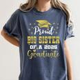 Super Proud Big Sister Of 2025 Graduate Graduation Family Women's Comfort Colors T-Shirt Denim