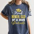 Super Proud Bonus Dad Of 2025 Graduate Graduation Family Women's Comfort Colors T-Shirt Denim