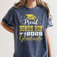 Super Proud Bonus Son Of 2025 Graduate Graduation Family Women's Comfort Colors T-Shirt Denim