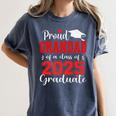Super Proud Grandad Of 2025 Graduate Graduation Family Premium Women's Comfort Colors T-Shirt Denim