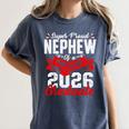 Super Proud Nephew Of a 2026 Graduate 26 Graduation Women's Comfort Colors T-Shirt Denim