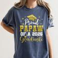 Super Proud Papaw Of 2026 Graduate Senior Graduation Family Women's Comfort Colors T-Shirt Denim