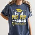 Super Proud Pop Pop Of 2025 Graduate Graduation Family Women's Comfort Colors T-Shirt Denim