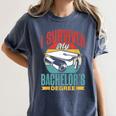 I Survived My Bachelor's Degree Party Bachelor Graduation Women's Comfort Colors T-Shirt Denim