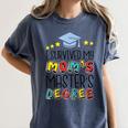 I Survived My Mom's Master's Degree Master Graduation Women's Comfort Colors T-Shirt Denim