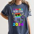 I Survived Nursing School Of 2024 Student Graduation 2024 Women's Comfort Colors T-Shirt Denim