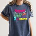 Sweet Happy Last Day Of 3rd Grade Kids Graduation T Women's Comfort Colors T-Shirt Denim