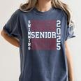 Swimming Senior Night Swimming Senior 2025 Graduation 40 Women's Comfort Colors T-Shirt Denim