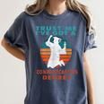Trust Me I'Ve Got A Communications Degree College Graduation Women's Comfort Colors T-Shirt Denim