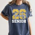Twenty 2026 Class Of 26 Seniors Back To School Graduation Women's Comfort Colors T-Shirt Denim