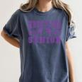 Wrestling Senior Night Wrestling Senior 2025 Graduation 49 Women's Comfort Colors T-Shirt Denim