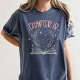 18th Birthday Girls Book Lovers Chapter 18 Its My Birthday Women's Comfort Colors T-Shirt Moss