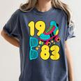 1983 Retro Raised In The 80s Old School Nostalgia Vibes Women's Comfort Colors T-Shirt Moss