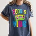 2000's Vibe Hip Hop Costume Early 2000s Party Nostalgia Women's Comfort Colors T-Shirt Moss