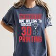 3D Printer Introvert 3D Printing Women's Comfort Colors T-Shirt Moss 3D Printer Introvert 3D Printing Women's Comfort Colors T-Shirt Moss