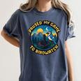 8-Bit Gamer Birder Blue Jay Arcade Nostalgia Nature Women's Comfort Colors T-Shirt Moss 8-Bit Gamer Birder Blue Jay Arcade Nostalgia Nature Women's Comfort Colors T-Shirt Moss