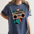 80s 90s Retro Party Costume Nostalgia Boombox Music Hip Hop Women's Comfort Colors T-Shirt Moss