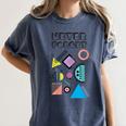 80s Nostalgia Never Forget Women's Comfort Colors T-Shirt Moss