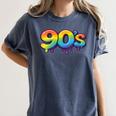 90s Retro Pop Art Rainbow Lips Nostalgia Costume 90s Women's Comfort Colors T-Shirt Moss 90s Retro Pop Art Rainbow Lips Nostalgia Costume 90s Women's Comfort Colors T-Shirt Moss