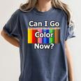Adult Coloring Book Can I Go Color Now Women Men Adults Premium Tri-Blend Women's Comfort Colors T-Shirt Moss