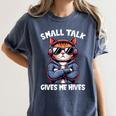 Anti Social Anxiety Mindfulness No Small Talk Introvert Cat Men Women Women's Comfort Colors T-Shirt Moss Anti Social Anxiety Mindfulness No Small Talk Introvert Cat Men Women Women's Comfort Colors T-Shirt Moss