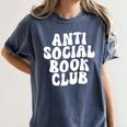 Anti-Social Book Club Women's Comfort Colors T-Shirt Moss Anti-Social Book Club Women's Comfort Colors T-Shirt Moss
