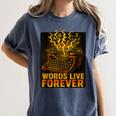 Antiques Collector Writing Retro Nostalgia Curiosity Women's Comfort Colors T-Shirt Moss