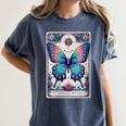 Antisocial Butterfly Introvert Distressed Women's Comfort Colors T-Shirt Moss Antisocial Butterfly Introvert Distressed Women's Comfort Colors T-Shirt Moss