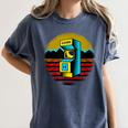 Arcade Game Machine Nostalgia Retro Gamer 80s 90s Women's Comfort Colors T-Shirt Moss