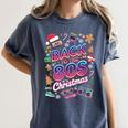 Back To-The 80 s Christmas Retro Cassette Boombox Nostalgia Women's Comfort Colors T-Shirt Moss